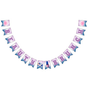 Banderines Belleza Brunch Purple Blue y balneario de las