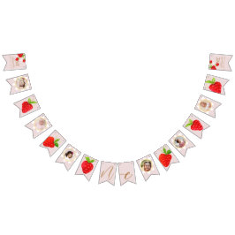 Banderines Berry First First Strawberry Birthday Photo