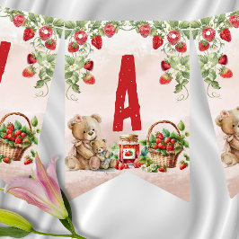 Banderines Berry First Strawberry and Bear Birday