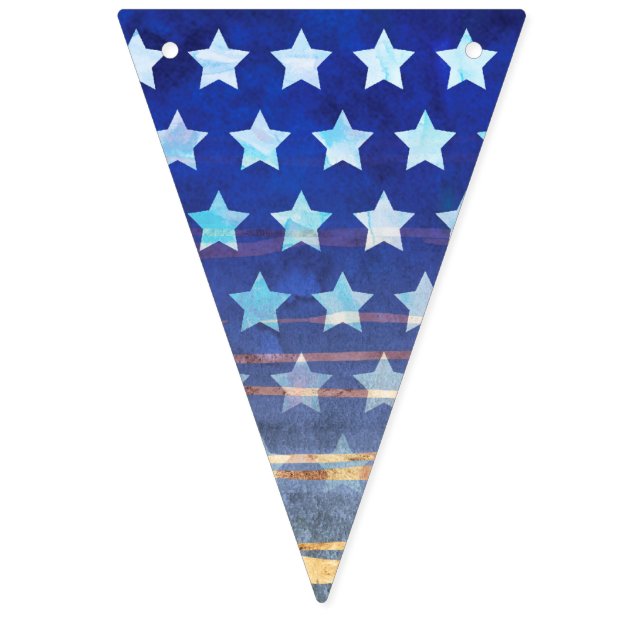 Banderines Bienvenida personalizado Casa Estrellas Estrellas  (Primera bandera)