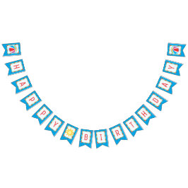 Banderines Billar Fiesta Beach Ball Cumpleaños Bunting