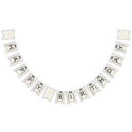 Banderines Black Bow Coquette Birthday