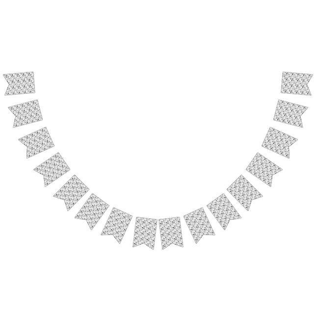 Banderines Black & White Paisley Pattern –Elegant Textile Art (Todo)