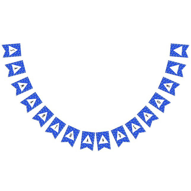 Banderines Boda Blue Crocus (Todo)