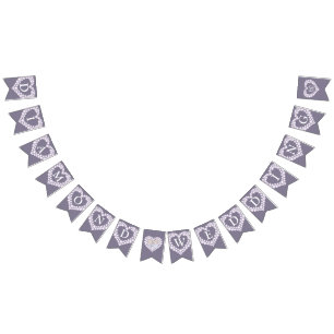 Banderines Boda de diamantes foto de personalizado en 60 años