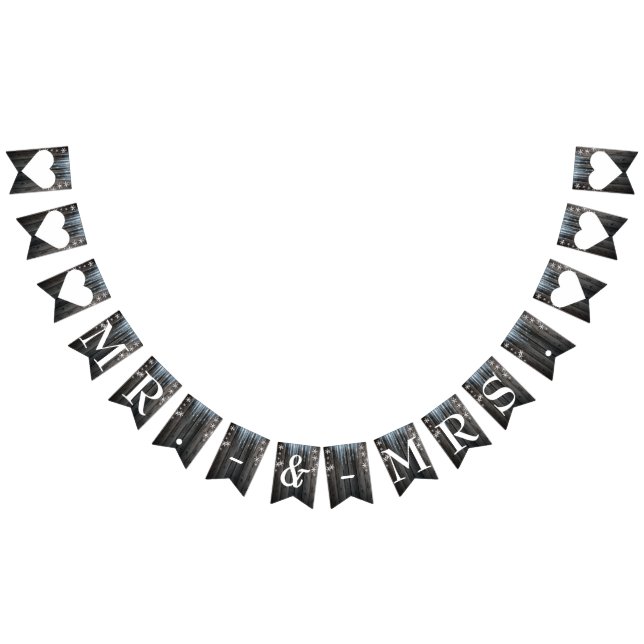 Banderines Boda de Sr. y Sra. Hielo Congelado País de las Mar (Todo)