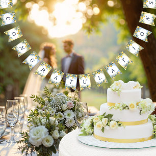 Banderines Boda Personalizada con Limón Amalfi Mediterráneo