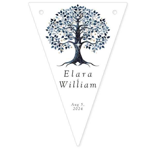 Banderines Boda Real de Numenorea (Primera bandera)