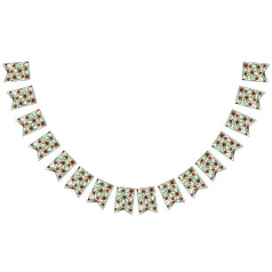 Banderines Boda Rosa Rojo Elegante Clásico