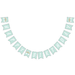 Banderines Boho Rainbow Birthday Party Kinder