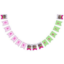 Banderines Bowl de flores Fiesta de jardín