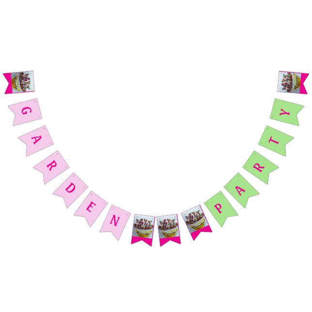 Banderines Bowl de flores Fiesta de jardín (Todo)