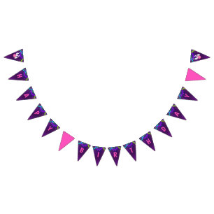 Banderines BOWLING BUNTING FLAGS Boliche Fiesta Banner