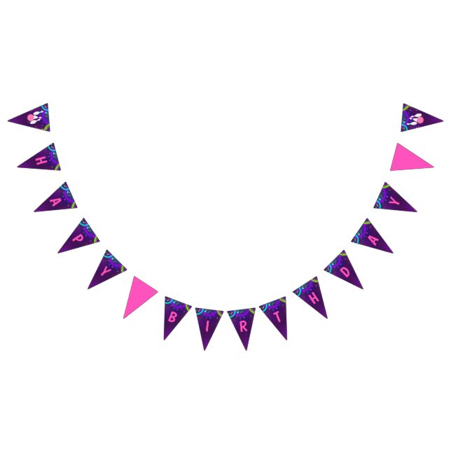 Banderines BOWLING BUNTING FLAGS Boliche Fiesta Banner (Todo)