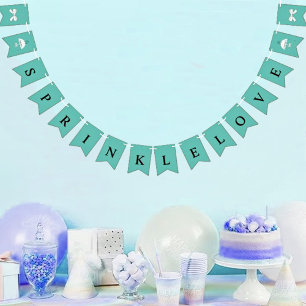 Banderines BRIDE Sprinkle Love Bridal Shower Fiesta