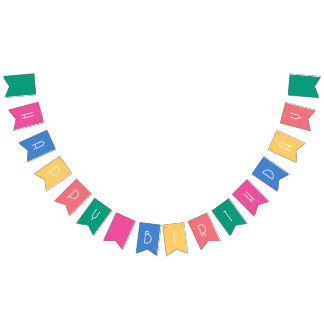 Banderines Brillante Multicolor
