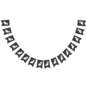 Banderines Bulldog Pit Baby Pitbull Shower Sexo Neutral