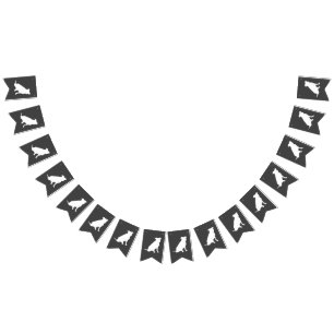 Banderines Bulldog Pit Baby Pitbull Shower Sexo Neutral