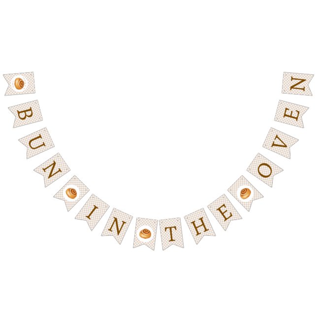 Banderines Bun In The Oven Baby Shower  (Todo)