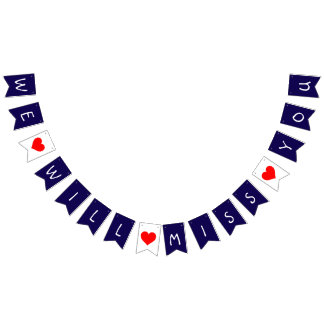 Banderines bunting banner