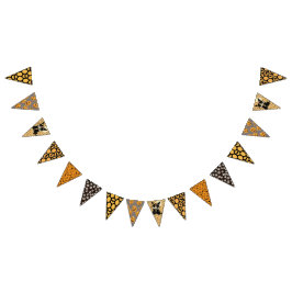 Banderines Bunting de Halloween.