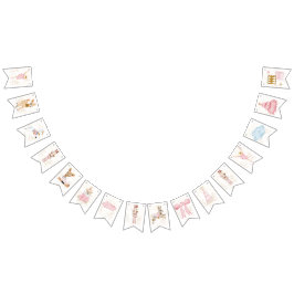 Banderines Bunting de petaca