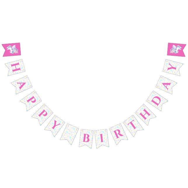 Banderines Bunting Flags Happy Birthday. (Todo)