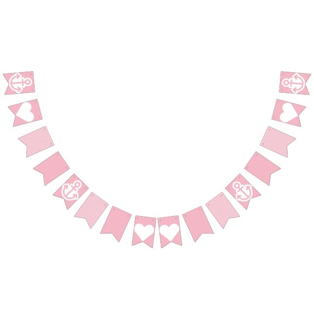 Banderines Bunting Nautical (Todo)