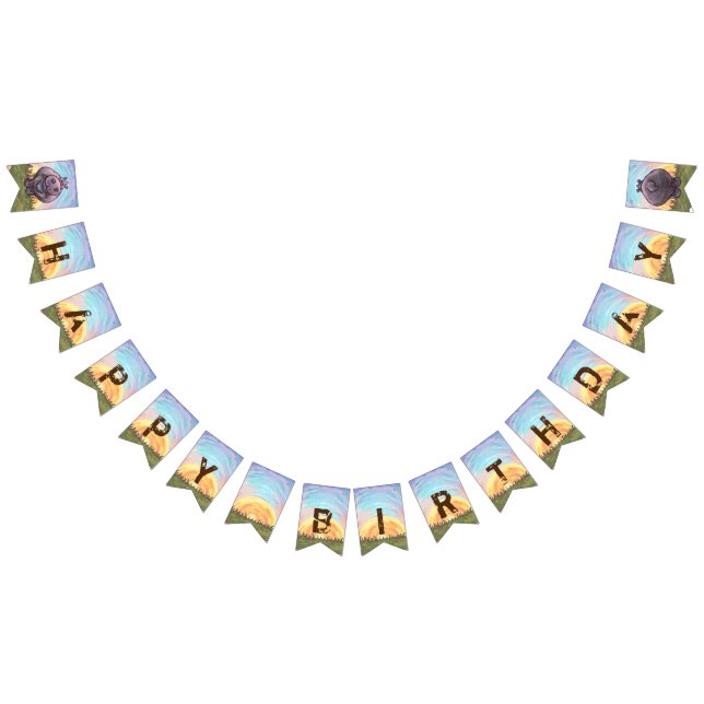 Banderines Cabeza y carcajadas de la fiesta de cumpleaños de  (Todo)