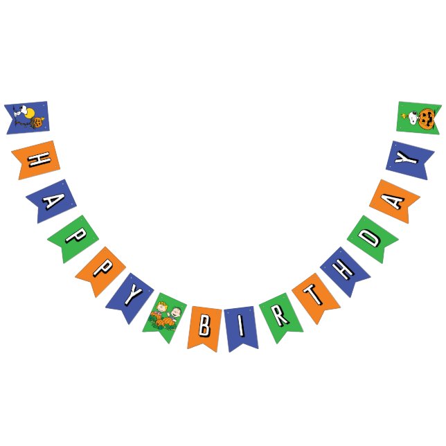 Banderines Cacahuetes | Charlie Brown y el Bunting Birthday (Todo)