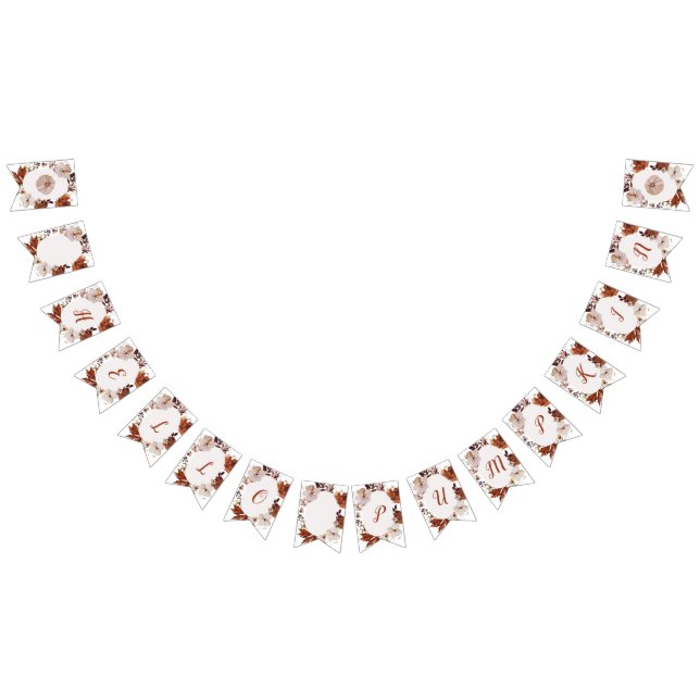 Banderines Caída Boho Hola calabaza (Todo)