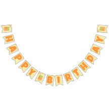 Caja de jugo naranja Feliz cumpleaños