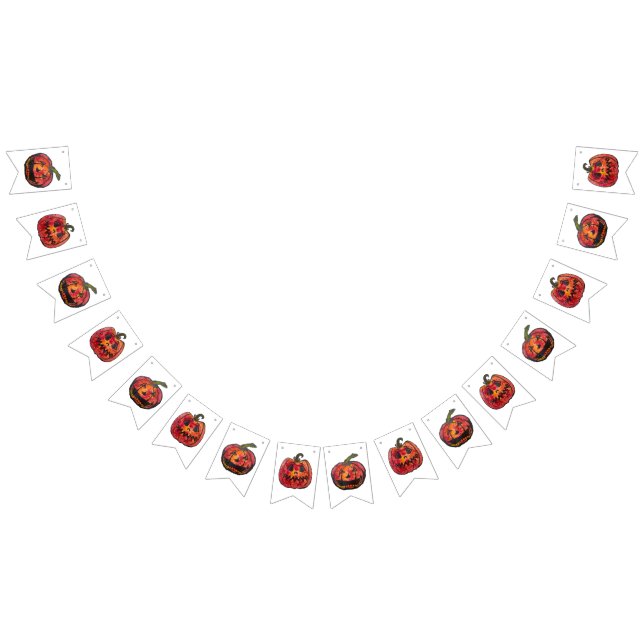 Banderines Calabaza de Halloween (Todo)