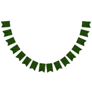 Banderines Campo de Shamrocks Patrón de Arte Digital St Patr