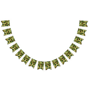 Banderines Camuflaje de Woodland