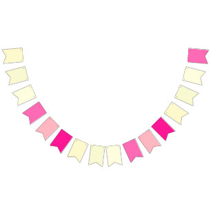 Banderines Candy Crush Tema limón amarillo a rosa canto