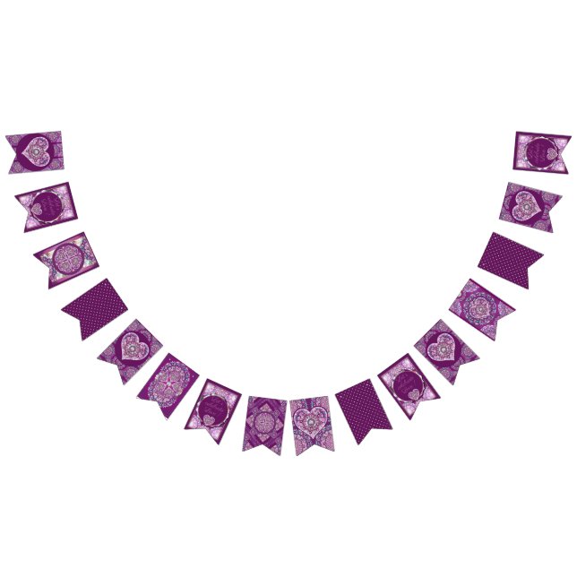 Banderines Cardinal Red Rosace (Todo)