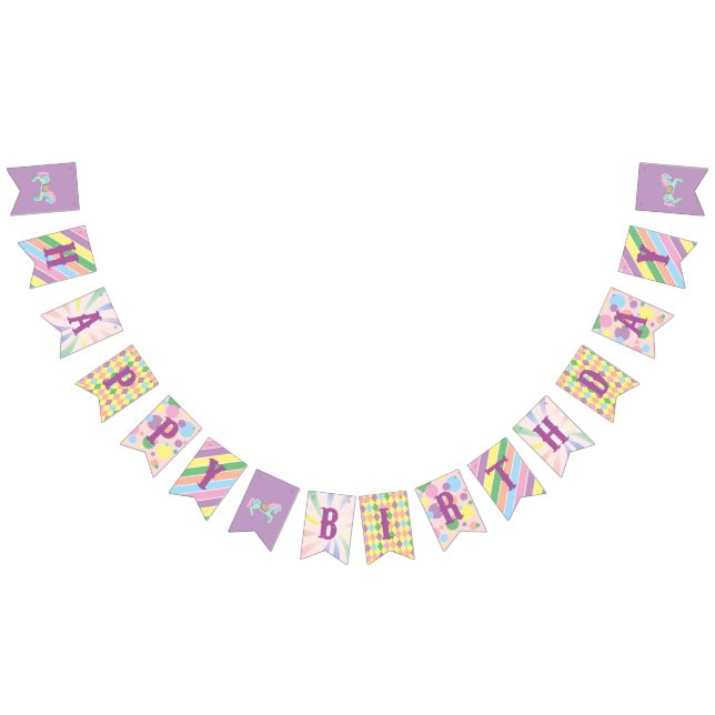 Banderines Carnaval - Funfair - pastel - cumpleaños - ducha (Todo)