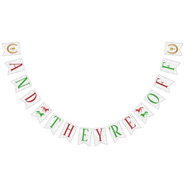 Banderines Carreras de caballos Derby Fiestas caballos y se v (Todo)