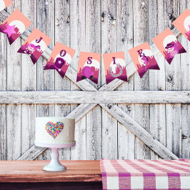 Banderines Cebgirl rosado del desierto occidental de cualquie