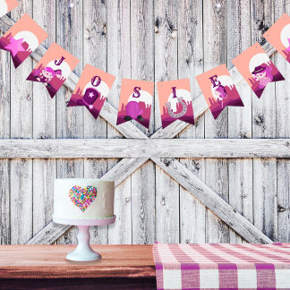 Banderines Cebgirl rosado del desierto occidental de cualquie