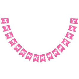 Banderines Celebración de la fiesta temática del perro de pug