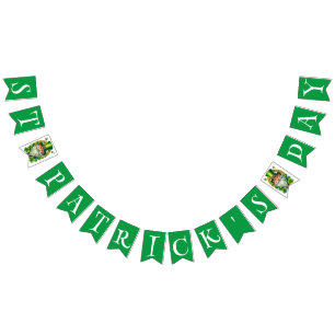 Banderines Celebración del Día de San Patricio del Duende