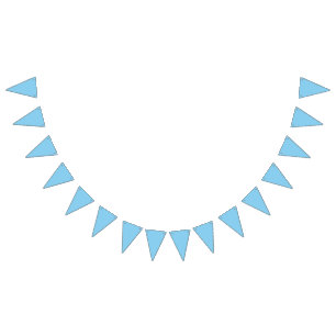 Banderines Celeste