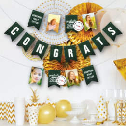 Banderines Chalkboard Sketch Class Of 2025 Photo Grad Fiesta