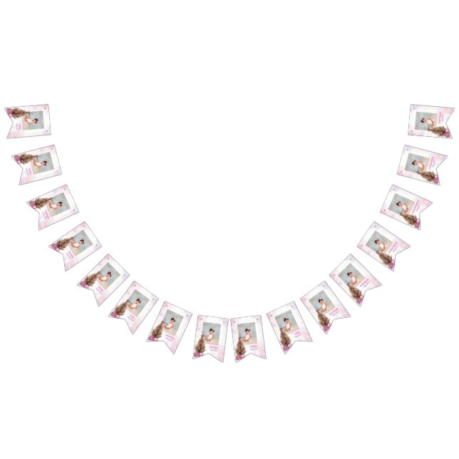 Banderines Chica de invierno Onederland Nacimiento Mensual Fo (Todo)