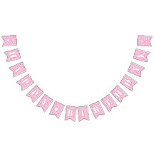 Chica Rosa Fiesta Feliz Cumpleaños