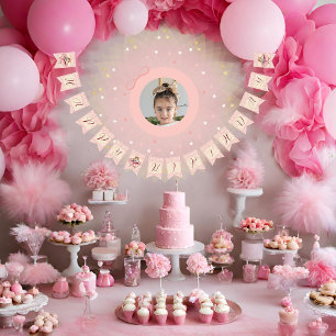 Banderines Chicas Ballerina Hamster Cumpleaños
