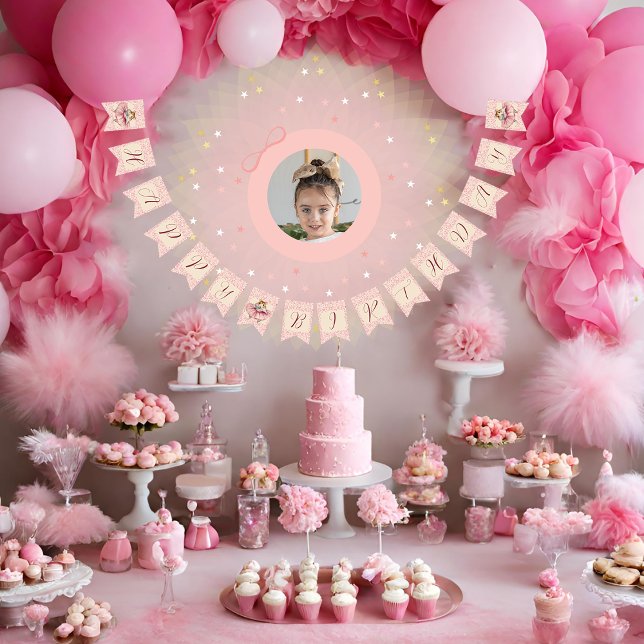 Banderines Chicas Ballerina Hamster Cumpleaños (Subido por el creador)