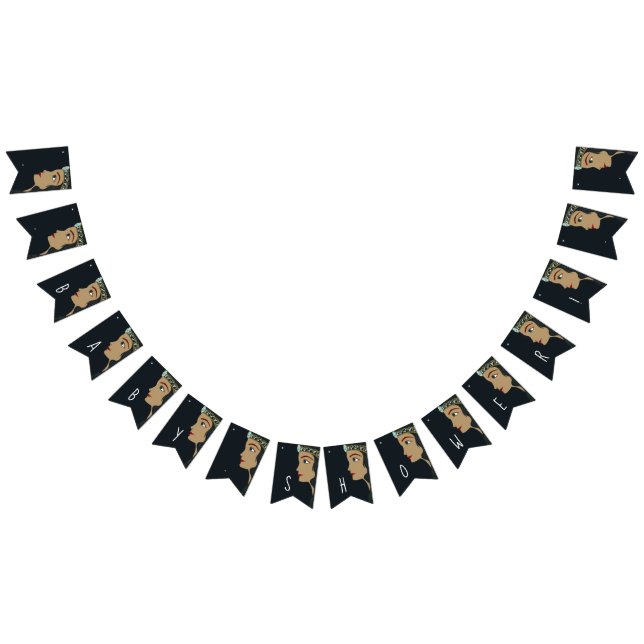 Banderines Chupinada de la Princesa Azul Bebé (Todo)